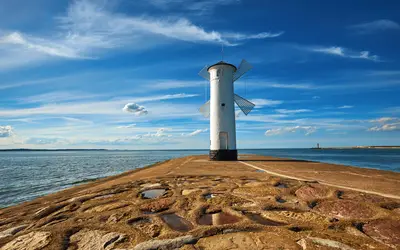 Mühlenbake von Swinemünde