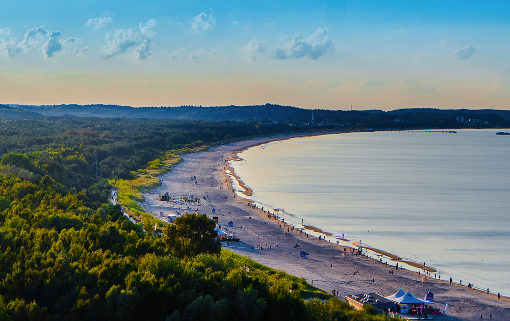 Swinemünde an der polnischen Ostsee