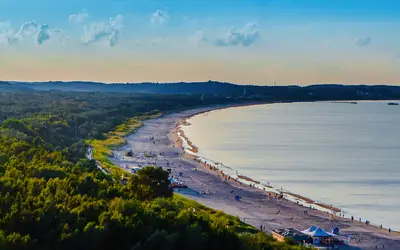 Swinemünde an der polnischen Ostsee
