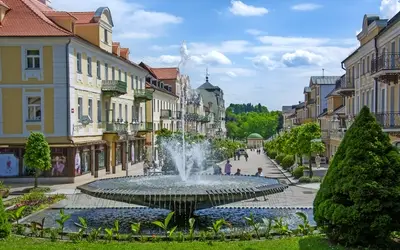 Franzensbad im Westböhmischen Bäderdreieck, Tschechien