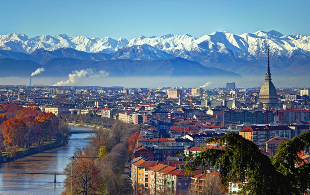 Turin in Norditalien